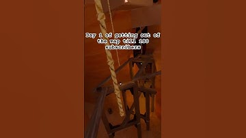 Day 1 of getting out of the map until 100 subscribers #gorillatag #subscribe #gorilla #outofmap