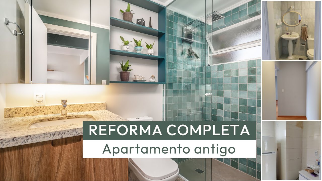 REFORMA COMPLETA | Apartamento antigo de 36m²