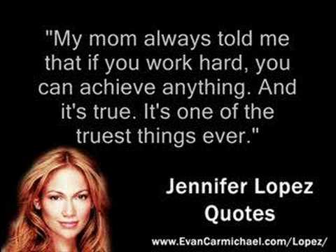 Jennifer Lopez Quotes - YouTube