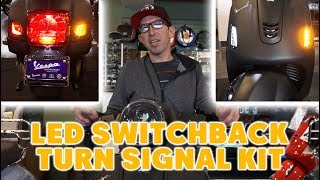 New LED Switchback Turn Signal Set for Vespa GTS