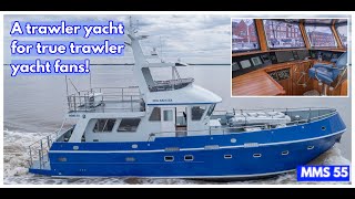 First Look At A BRAND NEW STEEL Trawler Yacht! | 'Sea Ranger' Hull Number 1