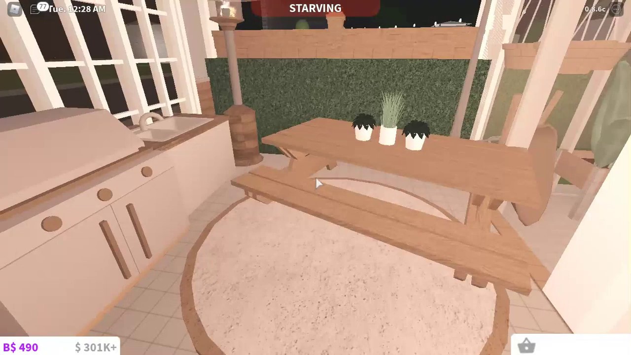 Bloxburg Aesthetic Small Backyard YouTube