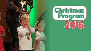Landon's Daycare Christmas Program | 2016