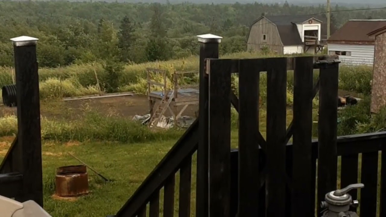 3rd Thunderstorm of the year 2025 New Brunswick Canada (6/24/25) (Non stop thunder!!!)