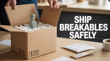 How I Ship Fragile Items Without Damage | Breakables Shipping Tutorial for Resellers