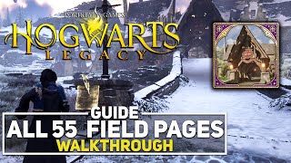 Find all Hogsmeade Field Guide Pages—Easy \u0026 Fast Walkthrough (55/55) | Hogwarts Legacy