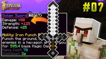 Iron Golem Sword Upgrade | Hypixel Stranded Skyblock [EP. 7]