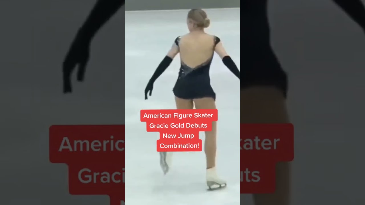 American Figure Skater Gracie Gold Debuts New Jump Combination! 