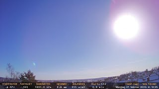 Timelapse Cam 1 - 27. februar 2023