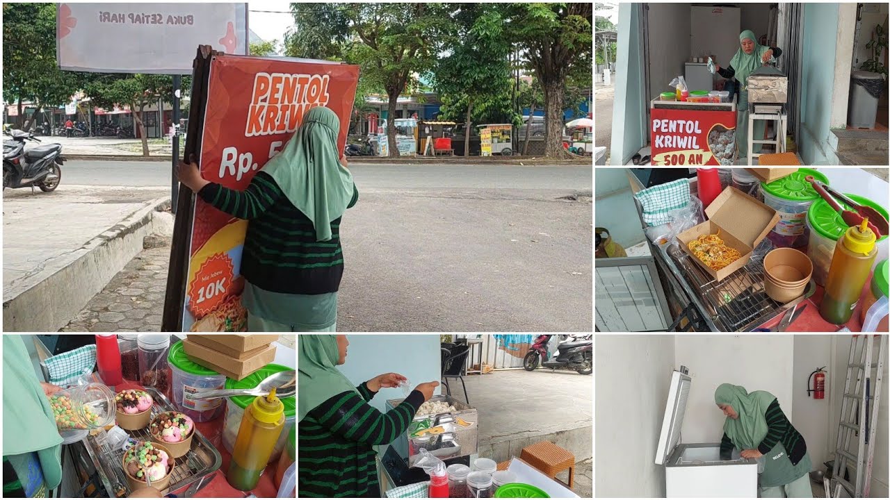 VLOG PERDANA JUALAN DI KIOS... 