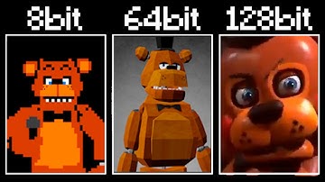 FNAF cada vez mas bits