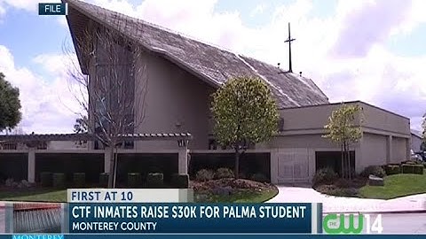 CTF PRISONERS RAISE 30K FOR PALMA STUDENT