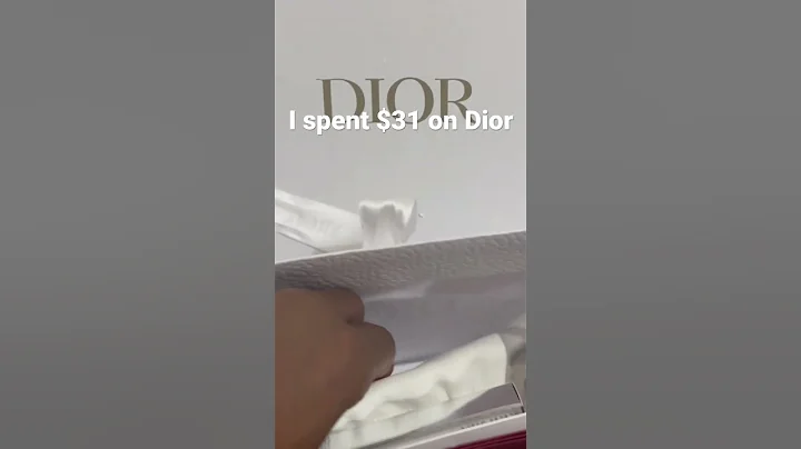 I Spent $31 on Dior #dior #diorbeauty #lunarnewyear #diorpromocodes #asmr