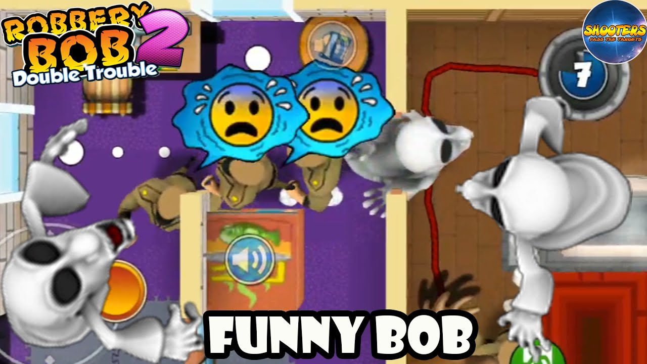 Robbery bob 2 – Funny Moment #29 – Mario Ghost Bob