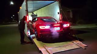brand new 2021 C8 CORVETTE z51 delivery