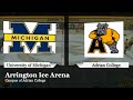 10/9/16 Adrian College Men's ACHA Division 3 Gold Hockey vs Michigan