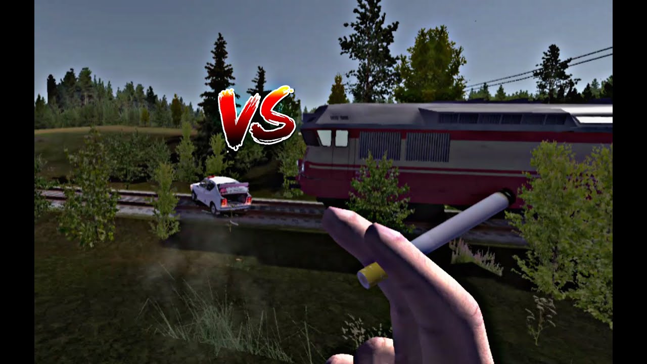 Satsuma VS Поезд (My summer car) YouTube