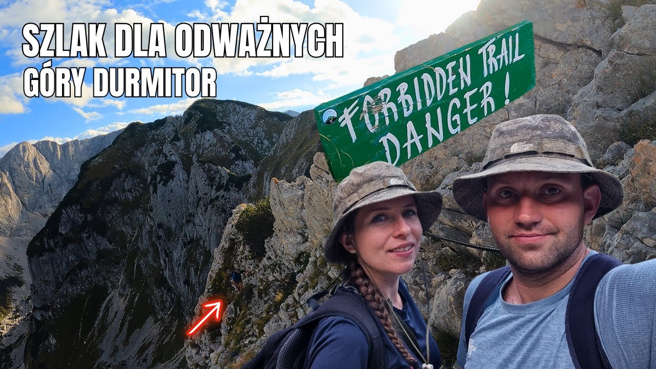 Szlak dla odważnych, wejście na Meded, góry Durmitor, Czarnogóra