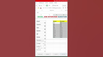 Excel Tips: Ace any Excel Job Interview with this Amazing Trick! #exceltips #exceltutorial #shorts