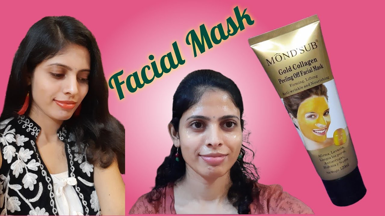 MOND'SUB Gold Collagen Peeling Off Facial Mask Review | FlipLifestyle