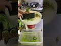 How to cut green vegetables #vegetableart #cuttingtricks