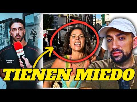 A PREGNANT WOMAN AND A FIREFIGHTER COMPLAIN ABOUT INSECURITY IN CEUTA, YET THE SILENCE CONTINUES