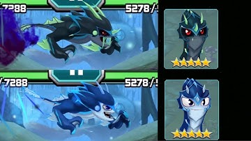 WATER ELEMENTAL GHOUL VS WATER ELEMENTAL SLUG COMPARISON | Slugterra Slug It Out 2 (Older ver)