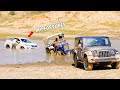 RIP...My Fortuner😱 - 4x4 off-road test | Thar, Tractor, Fortuner.