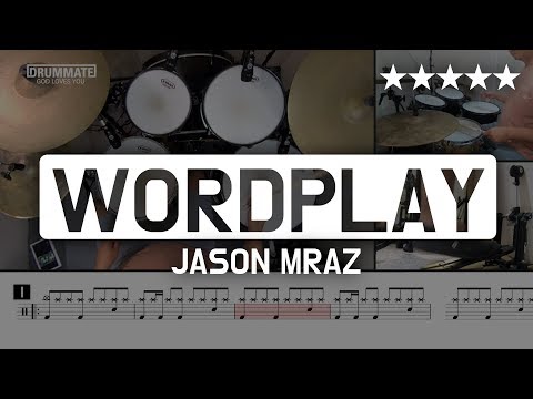 096 | Wordplay - Jason <strong>Mraz</strong> (★★★★★) Pop Drum Cover