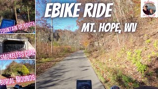 Ebike Ride | Stuff I saw riding through Mt. Hope, WV!