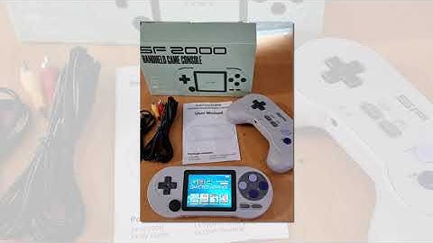 Data Frog SF2000 Review: The Budget Retro Gaming Handheld You Need!