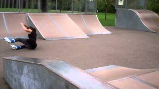 Aggressive skating - Learning to do the small box fakie