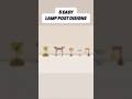 5 SIMPLE STREET LIGHT IDEA'S IN MINECRAFT