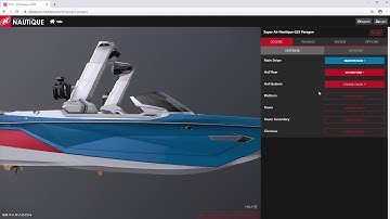 3D Configurator Nautique | Demo | Sketchfab