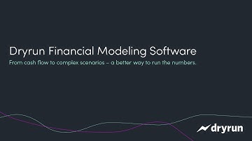 Dryrun | Cash Flow Forecasting & Scenario Modeling for CFOs