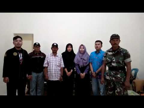 PPS tanjung Kamal bersama Babinsa Desa tanjung kamal menolak berita Hoax dan mendukung pilkada damai - YouTube