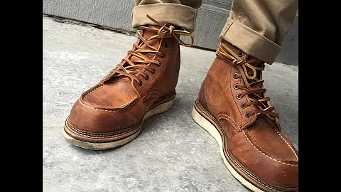 red wing 1907 moc toe