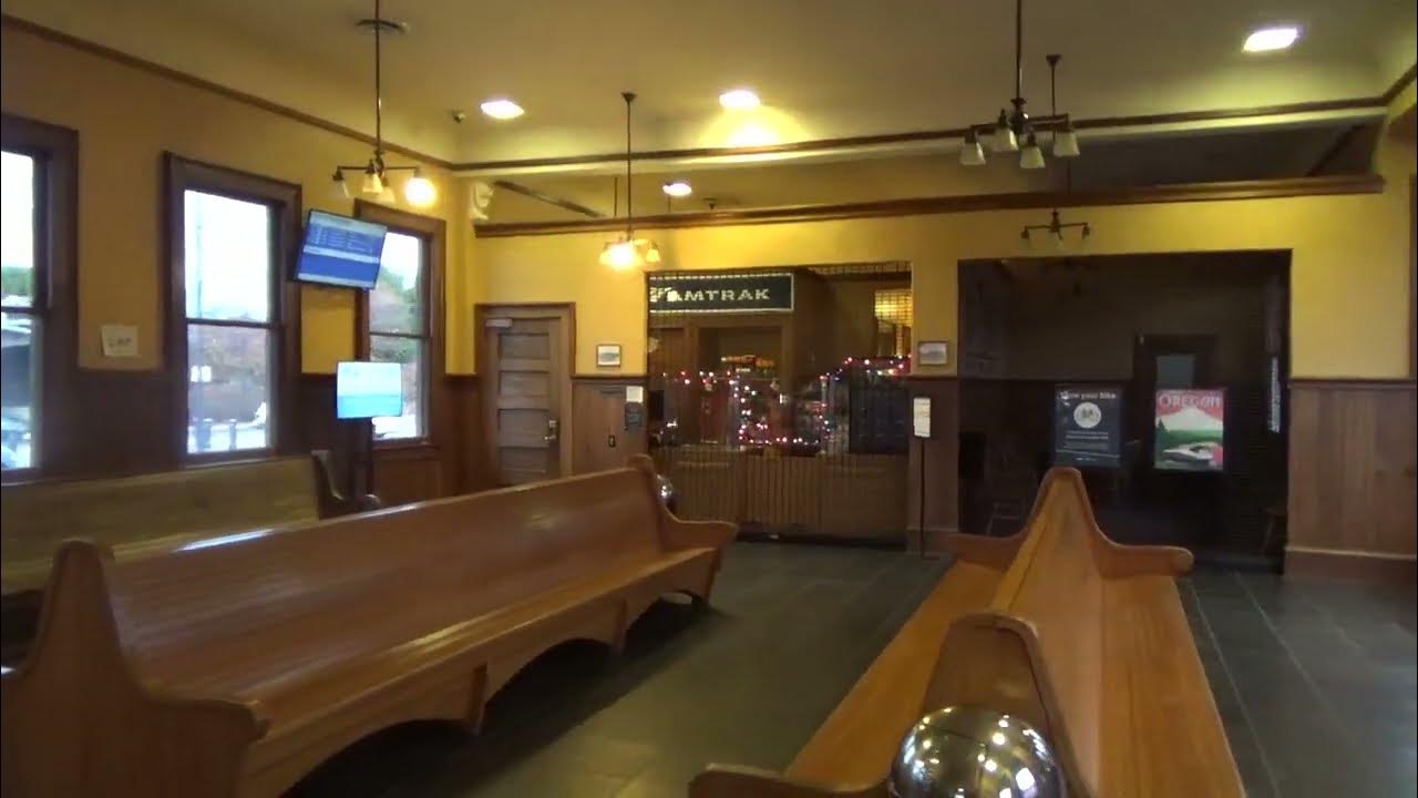 Inside Albany, Oregon Amtrak Station YouTube