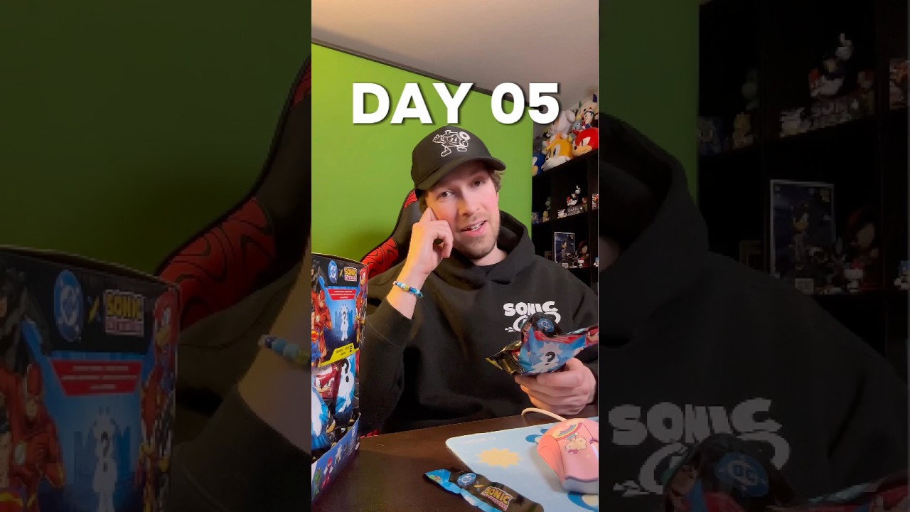 NO WAY THIS JUST HAPPENED! 😳 DC x Sonic the Hedgehog Blind Bags (Day 5)