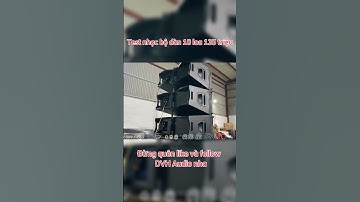 Test nhạc dàn 10 loa 135 triệu. DVH Audio 036 355 3277 #shorts
