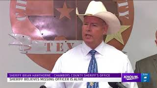 Searchers find cell phone belonging to missing Baytown police officer