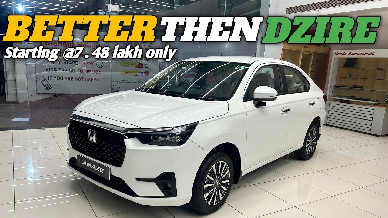 Why Honda Amaze is better then Dzire ? 🔥Detailed Review by Mai Akki 😱