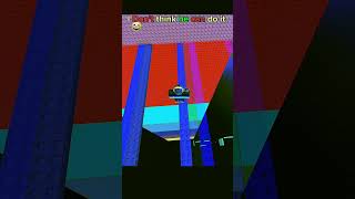 ROBLOX OBBY IMPOSSIBLE GLASS WALK Challenge 😱 | Don’t Fall! #short #shortvideo #roblox