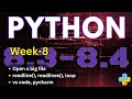 Python | Week-8 | 8.3-8.4 | Big File Handling | #iitm