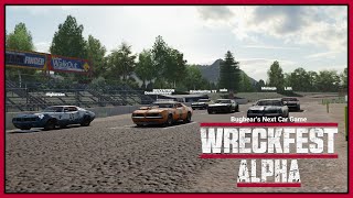 Wreckfest 2014 Pre Alpha multiplayer gameplay