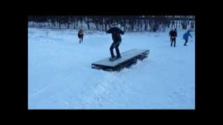 Snowskate beginners 2012