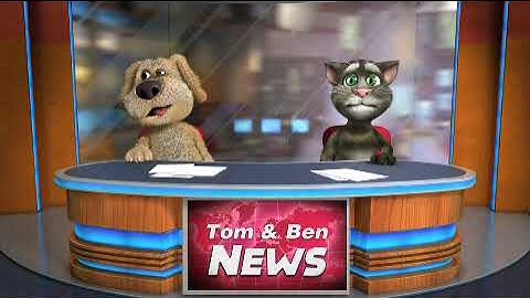 Talking Tom & Ben News: Gameplay Arcade game Donkey Kong