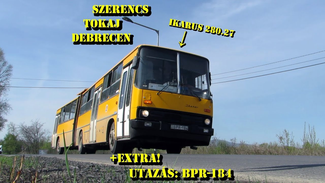 Szerencs, Tokaj, Debrecen: buszok egy tavaszi nap + utazás: BPR-184