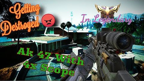 🤮AK-47 With 4x Scope🤮 | Getting Destroyed in Ranked😠 | CODM Challenges #1 😒