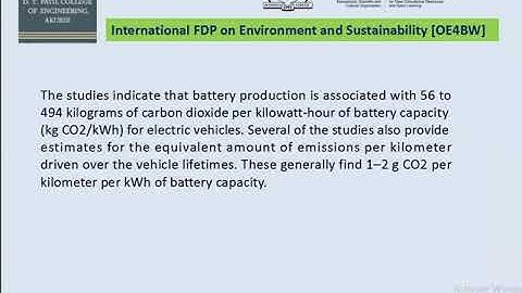 Environment and Sustainability -  Embedded System in Electrical Vehicles !!